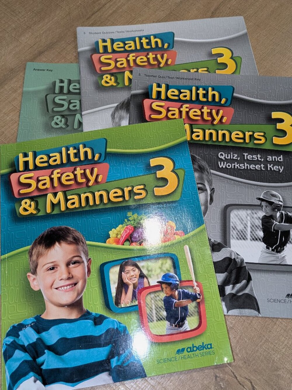 Abeka Grade 3 Health Safety & Manners Curriculum Book Bundle